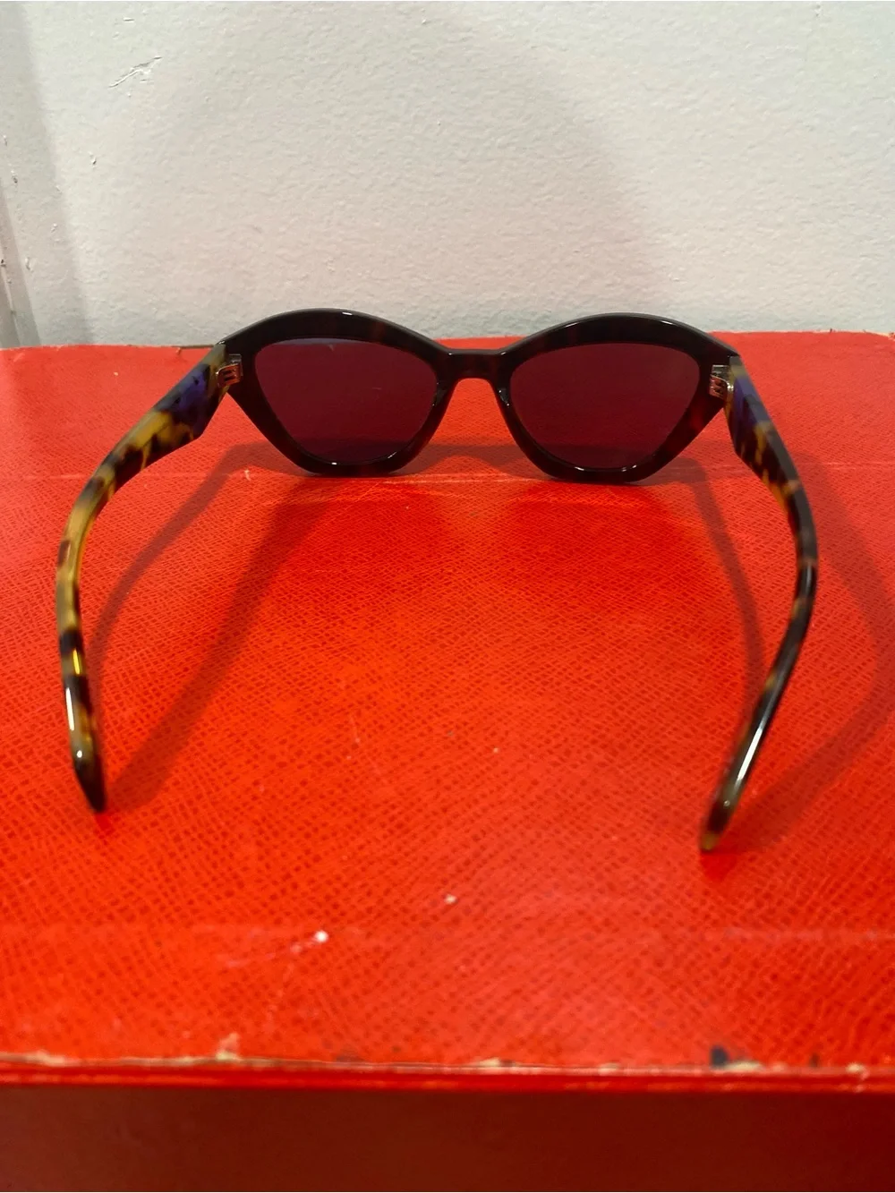 Prada SPR A02 Cat-Eye Women’s Purple/Tortoise Sunglasses